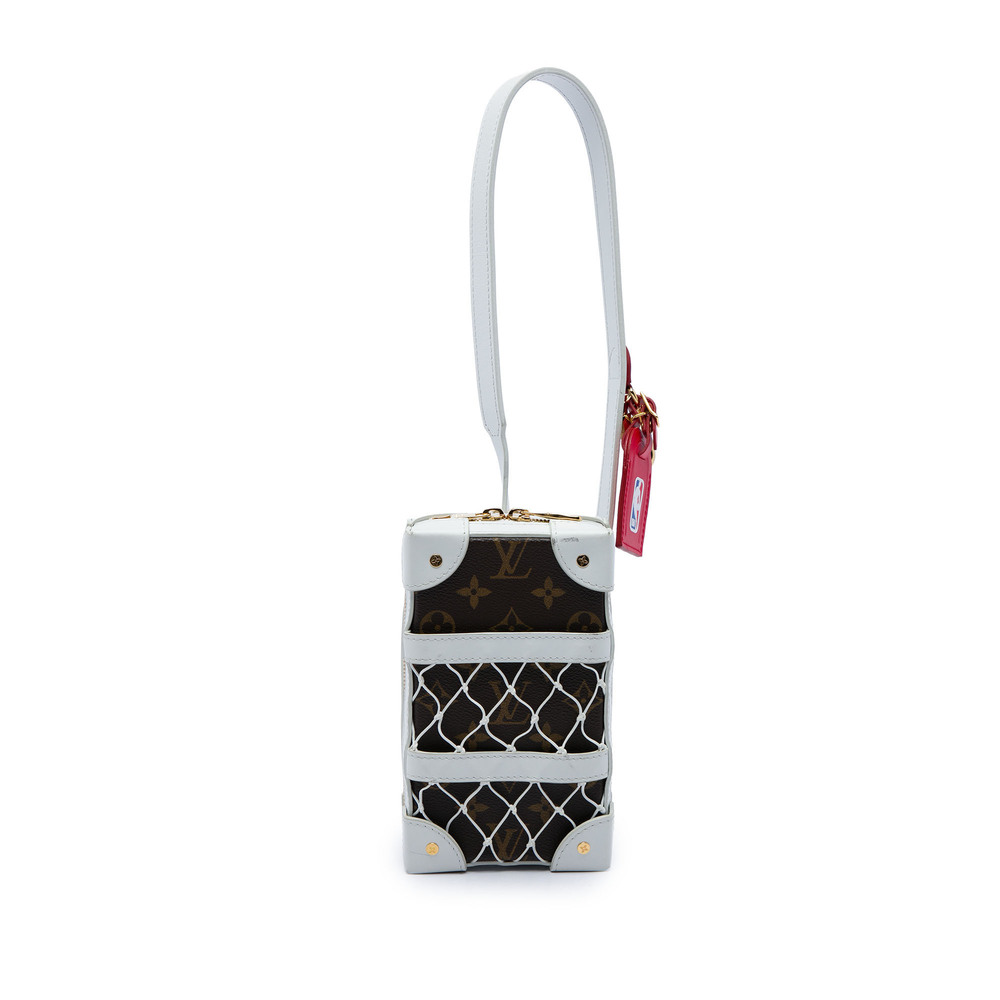 Pre-Loved Louis Vuitton NBA Monogram Soft Trunk Phone Bag